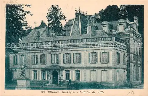 AK / Ansichtskarte Bolbec Hotel de Ville Bolbec