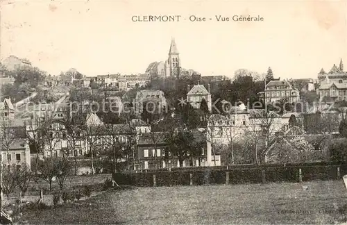 AK / Ansichtskarte Clermont_60_Oise Vue generale 