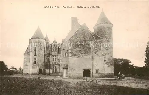 AK / Ansichtskarte Montmirail_72_Sarthe Chateau du Boelle 
