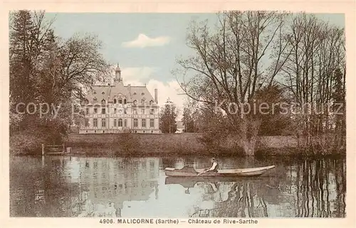AK / Ansichtskarte Malicorne sur Sarthe_72 Chateau de Rive Sarthe 