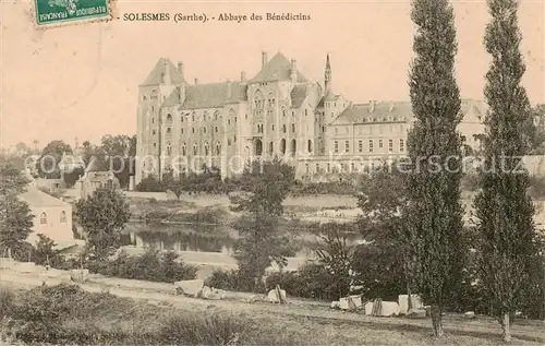 AK / Ansichtskarte Solesmes_72_Sarthe Abbaye des Benedictins 
