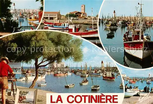 AK / Ansichtskarte La_Cotiniere_17 Differents aspects du port 