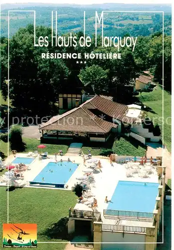 AK / Ansichtskarte Marquay_24_Dordogne Residence Hoteliere Vue aerienne 