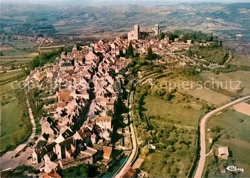 AK / Ansichtskarte Vezelay_89_Yonne Vue aerienne de la ville et de la basilique 