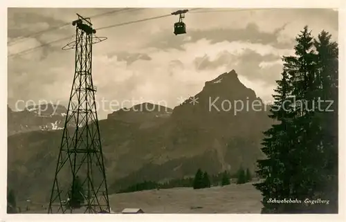 AK / Ansichtskarte  Seilbahn_Cable-Car_Telepherique Engelberg 