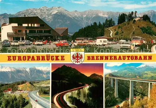 AK / Ansichtskarte 73814872 Autobahn Europabruecke Brennerautobahn 
