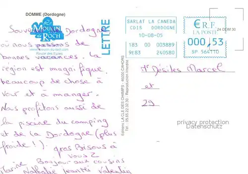 AK / Ansichtskarte Domme_24_Dordogne Vue d ensemble 