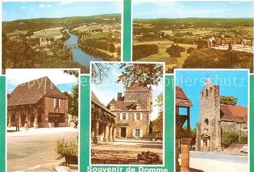 AK / Ansichtskarte Domme_24_Dordogne Panorama Vue d ensemble 