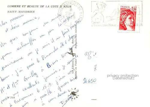 AK / Ansichtskarte Saint Mandrier sur Mer_83_Var Le port 