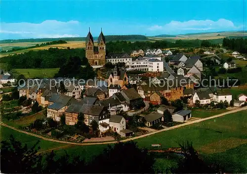 AK / Ansichtskarte  Ravengiersburg Fliegeraufnahme mit Hunsrueckdom Ravengiersburg