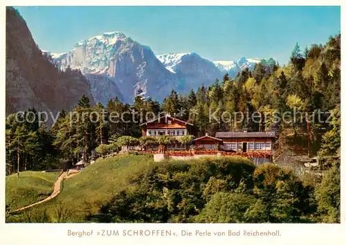 AK / Ansichtskarte  Bad_Reichenhall Berghof Zum Schroffen Bad_Reichenhall