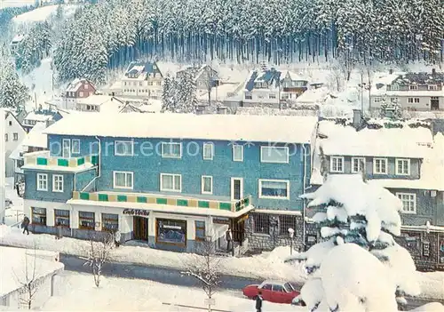 AK / Ansichtskarte  Willingen_Sauerland Cafe Volke Willingen_Sauerland