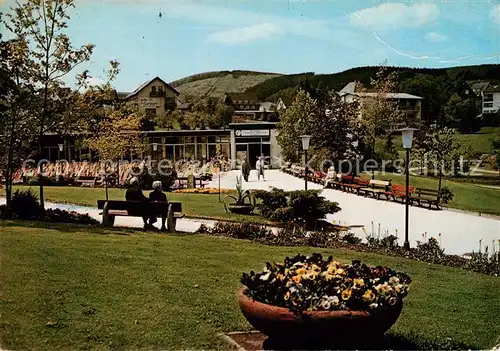 AK / Ansichtskarte  Willingen_Sauerland Kurgarten Willingen_Sauerland