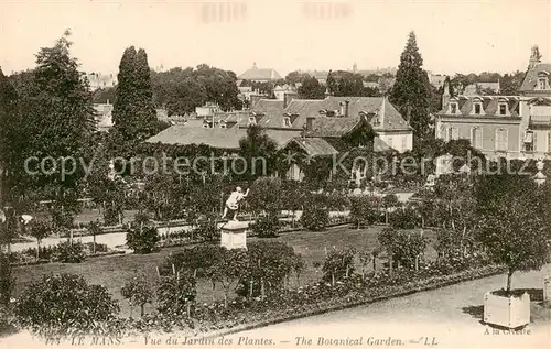 AK / Ansichtskarte Le_Mans_Sarthe Vue du Jardin des Plantes Le_Mans_Sarthe