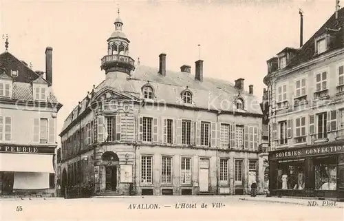 AK / Ansichtskarte Avallon_89 Hotel de Ville 