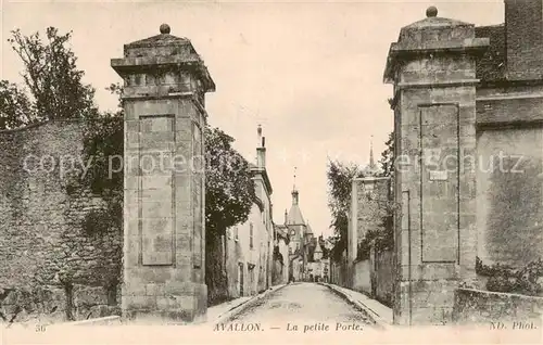 AK / Ansichtskarte Avallon_89 La petite Porte 