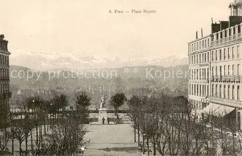 AK / Ansichtskarte Pau_64 Place Royale 