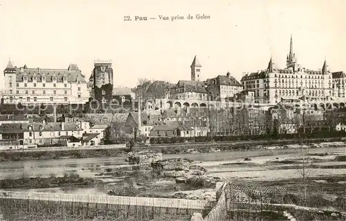 AK / Ansichtskarte Pau_64 Vue prise de Gelos 