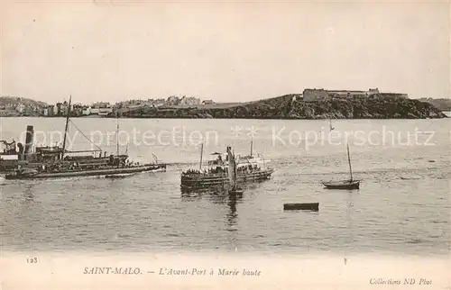 AK / Ansichtskarte Saint Malo_35 Avant Port a Marie haute 