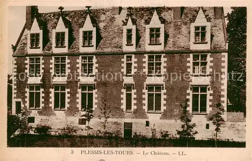AK / Ansichtskarte Plessis les Tours Le Chateau Plessis les Tours