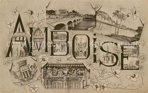 AK / Ansichtskarte Amboise_37 Vue partielle 