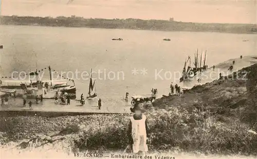 AK / Ansichtskarte Dinard_35 Embarcadere des Vedettes 