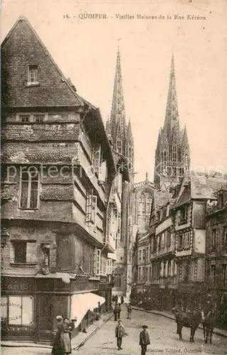 AK / Ansichtskarte Quimper_29_Finistere Vieilles Maisons de la Rue Kereon 