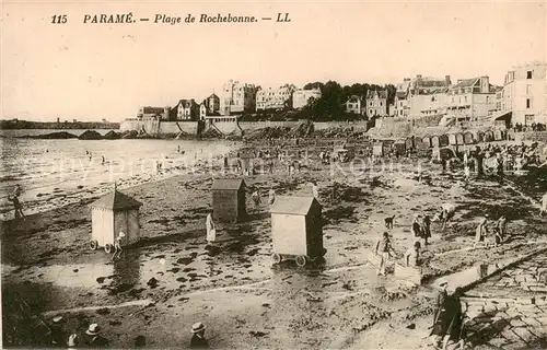 AK / Ansichtskarte Parame_St Malo_35 Plage de Rochebonne 