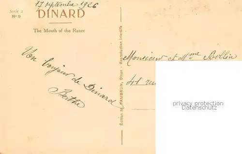 AK / Ansichtskarte Dinard_35 Embouchure de la Rance 