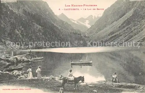 AK / Ansichtskarte Cauterets_65_Hautes Pyrenees Le Lac de Gaude 