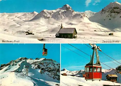 AK / Ansichtskarte  Seilbahn_Cable-Car_Telepherique Melchsee Frutt Zentralschweiz 