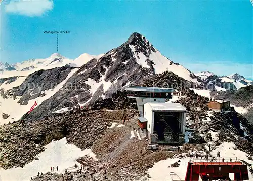 AK / Ansichtskarte  Seilbahn_Cable-Car_Telepherique Oetztaler Gletscherbahn  