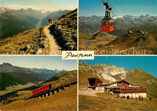 AK / Ansichtskarte 73815053 Seilbahn_Cable-Car_Telepherique Parsen Davos Parsenhuette  