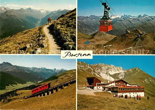 AK / Ansichtskarte  Seilbahn_Cable-Car_Telepherique Parsenn Davos Parsennhuette 