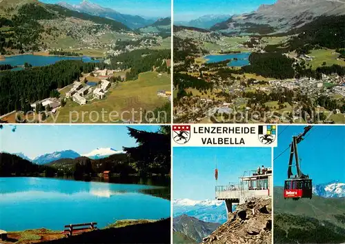 AK / Ansichtskarte  Seilbahn_Cable-Car_Telepherique Lenzerheide Valbella  