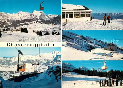 AK / Ansichtskarte 73815084 Seilbahn_Cable-Car_Telepherique Chaeserruggbahn Chaeserrugg  