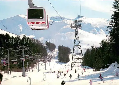 AK / Ansichtskarte  Seilbahn_Cable-Car_Telepherique Super Lioran Cantal 