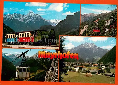 AK / Ansichtskarte 73815102 Seilbahn_Cable-Car_Telepherique Mayrhofen  