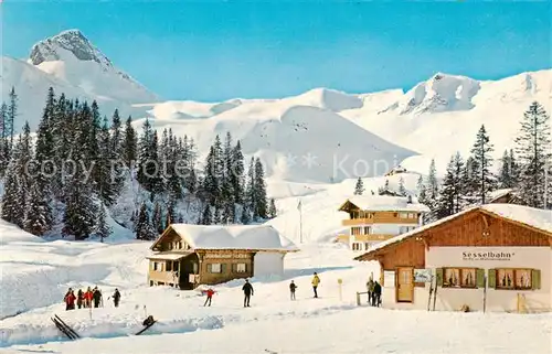AK / Ansichtskarte Adelboden_BE Wintersportplatz Berner Alpen Regenbolshorn Hahnenmoos 