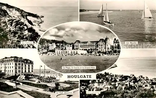AK / Ansichtskarte Houlgate Les Falaises Golf Miniature Plage Casino Grand Hotel Regates Houlgate