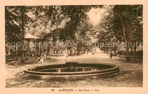 AK / Ansichtskarte Alencon_61 Le Parc 