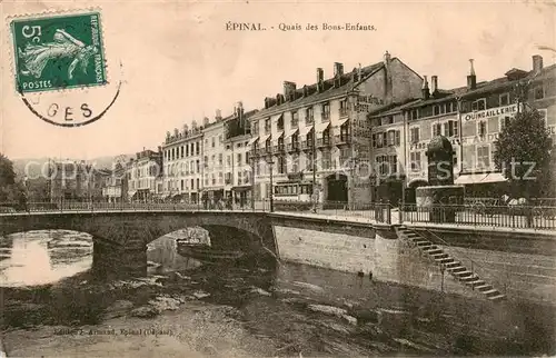 AK / Ansichtskarte Epinal_88_Vosges Quais des Bons Enfants 