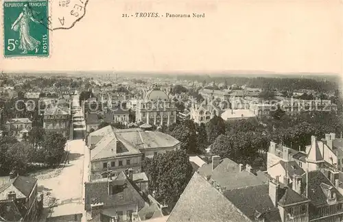 AK / Ansichtskarte Troyes_10 Panorama Nord 
