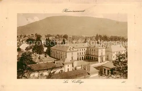 AK / Ansichtskarte Remiremont_Romberg_Vosges_88 Le College 