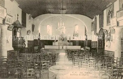 AK / Ansichtskarte Gan_64 Interieur de l Eglise 