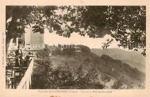 AK / Ansichtskarte Plombieres les Bains_Vosges Vue sur la Feuillee Dorothee Plombieres les Bains