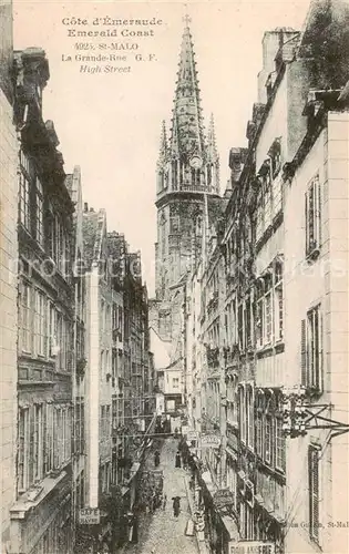 AK / Ansichtskarte Saint Malo_35 La Grande Rue 