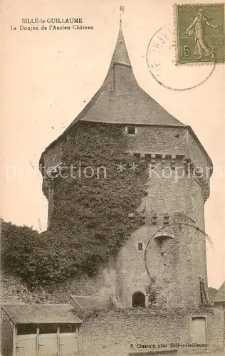 AK / Ansichtskarte Sille le Guillaume_72_Sarthe Le Donjon de lAncien Chateau 