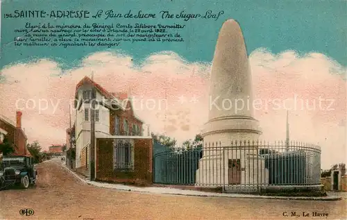 AK / Ansichtskarte Sainte Adresse Le Pain de Sucre Sainte Adresse