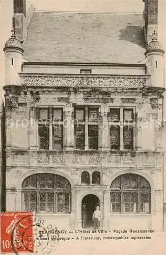 AK / Ansichtskarte Beaugency_45_Loiret Hotel de Ville Facade Reneissance 
